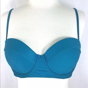 Roxy Swimwear Bikini Top Back Eyelet Padding